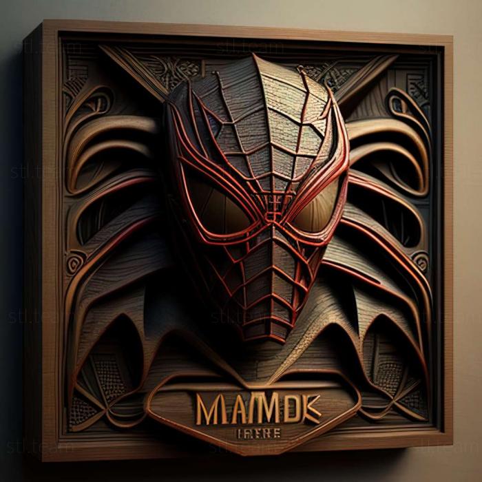 3D модель Гра Marvels Spider Man Майлз Моралес (STL)